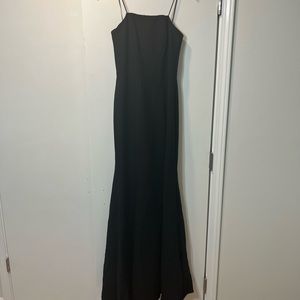 Black sleek dress size small
